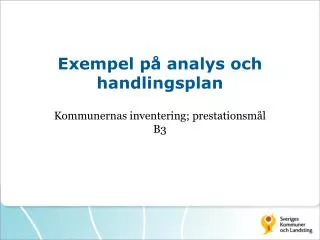 exempel p analys och handlingsplan