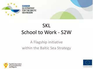 SKL School to Work - S2W