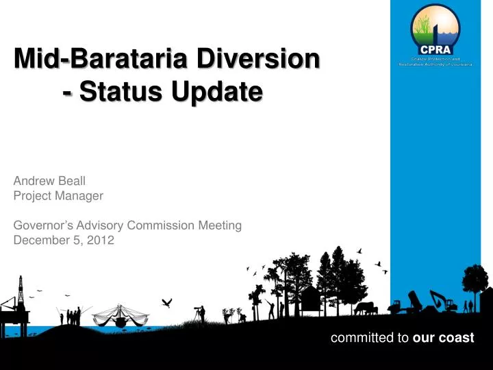 mid barataria diversion status update