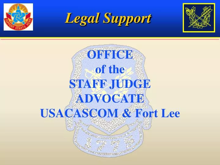 legal support