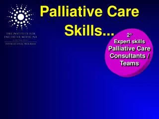 Palliative Care Skills ...