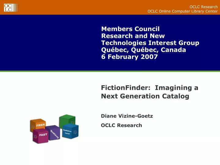 members council research and new technologies interest group qu bec qu bec canada 6 february 2007