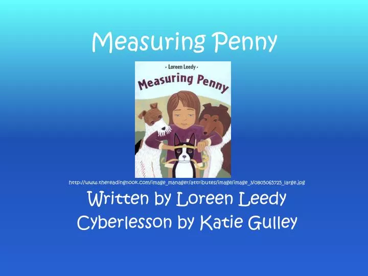 measuring penny