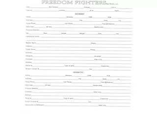 Freedom Fighters Bail Bonds LLC