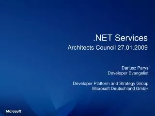 .NET Services