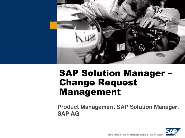 sap solution manager change request management