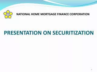 PRESENTATION ON SECURITIZATION