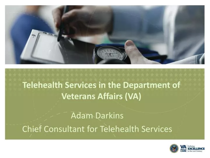 telehealth services in the department of veterans affairs va