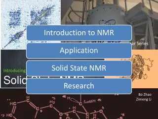 introducing Solid State NMR