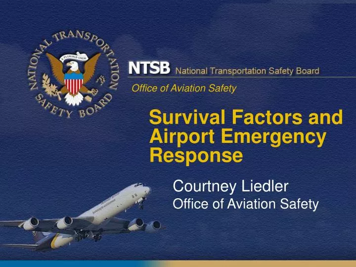 survival factors and airport emergency response