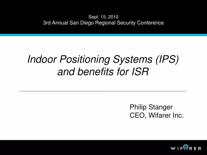 sept 15 2010 3rd annual san diego regional security conference