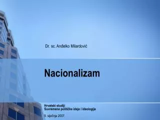 nacionalizam