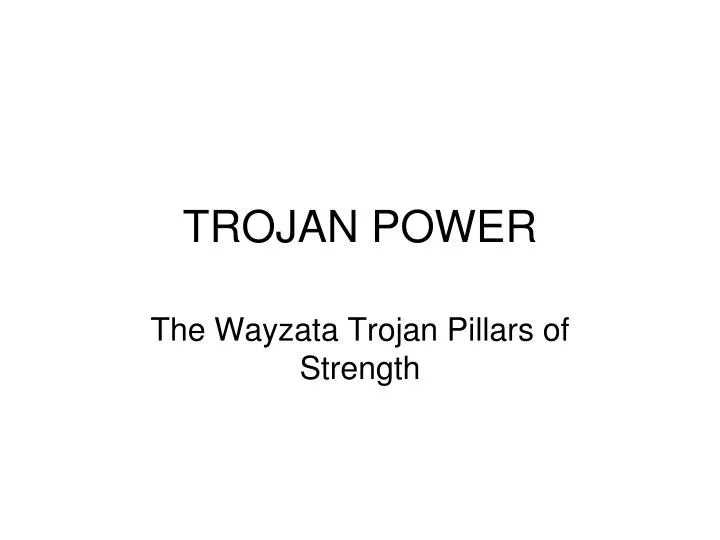 trojan power