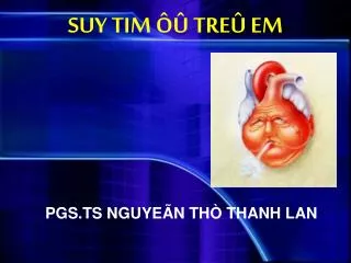 suy tim tre em