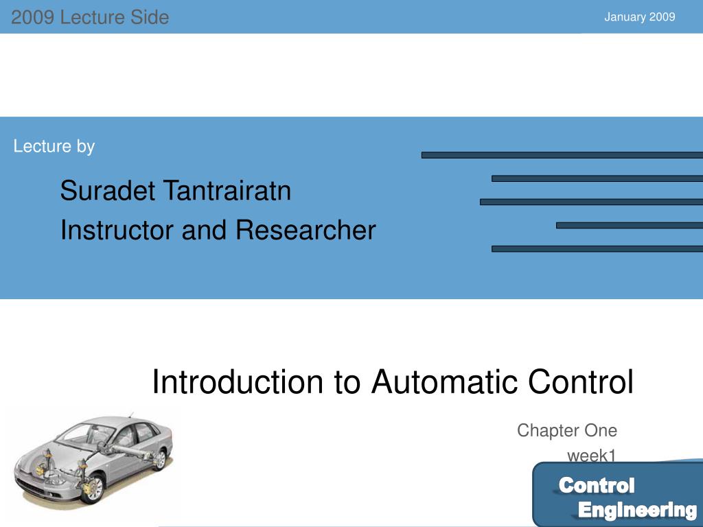 Powerpoint Automatic Control PPT - Introduction to Automatic Control PowerPoint Presentation, free ...