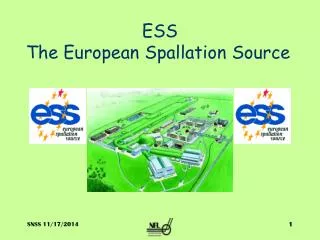 ESS The European Spallation Source