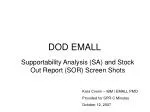 DOD EMALL - slide 1