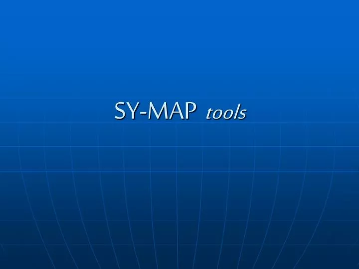 sy map tools