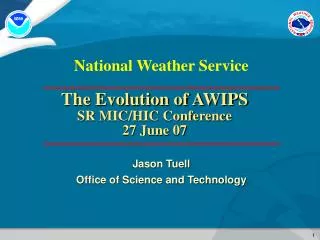 jason tuell office of science and technology