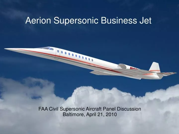 aerion supersonic business jet