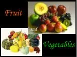 Fruit - slide 1