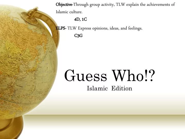 guess who islamic edition