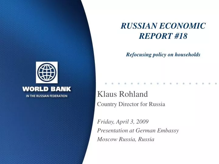 russian economic report 18 refocusing policy on households