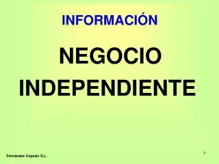informaci n