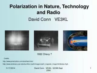 Polarization in Nature, Technology and Radio