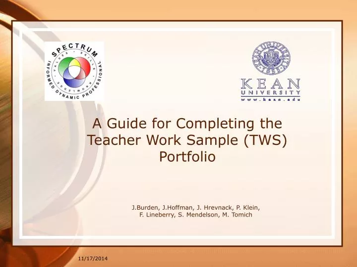 a guide for completing the teacher work sample tws portfolio