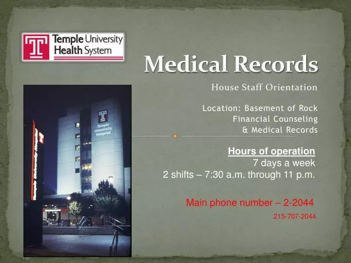 medical records