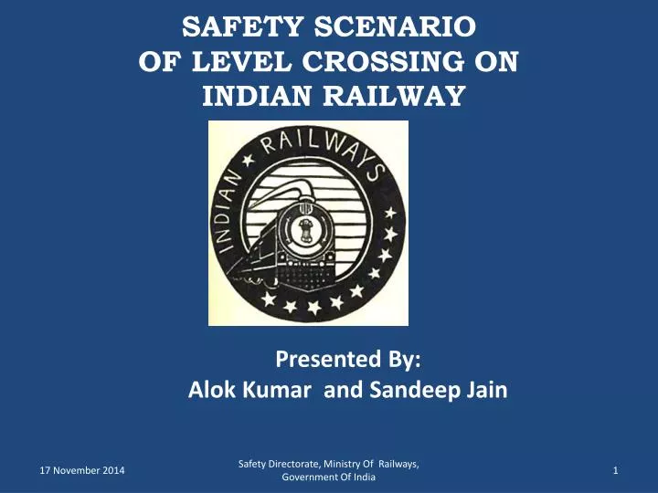 safety scenario of level crossing on indian railway