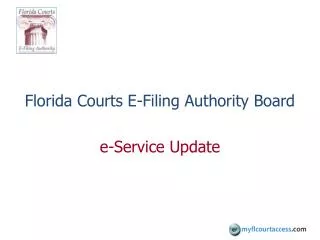 Florida Courts E-Filing Authority Board