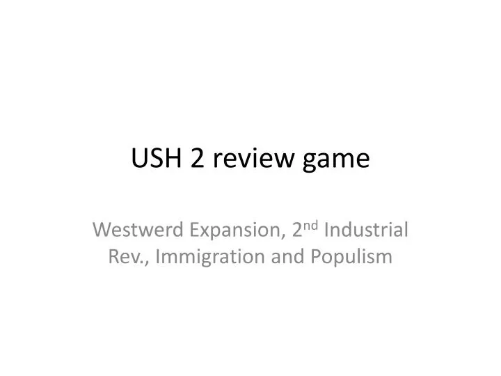 ush 2 review game
