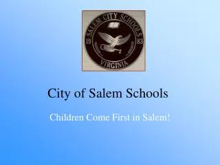 City of Salem Schools