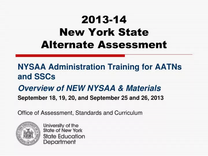 2013 14 new york state alternate assessment