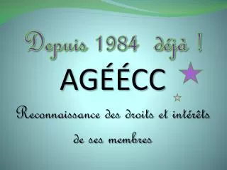 depuis 1984 d j