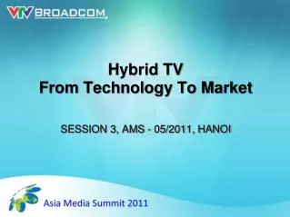 Hybrid TV From Technology To Market