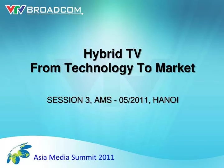 hybrid tv from technology to market