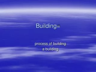 Building=