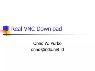 Real VNC Download