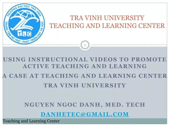 tra vinh university teaching and learning center