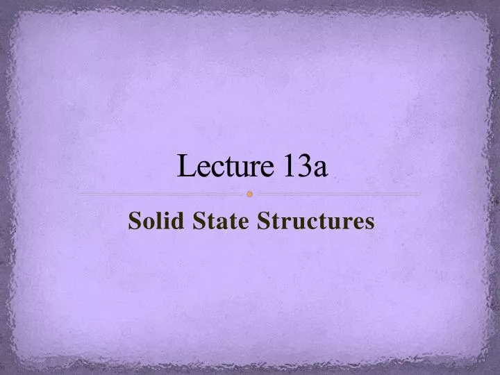 lecture 13a