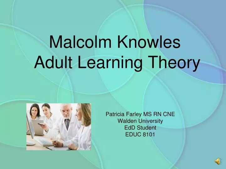 malcolm knowles adult learning theory