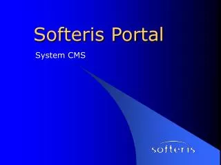 softeris portal
