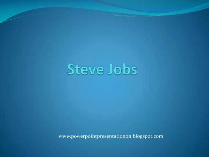 steve jobs