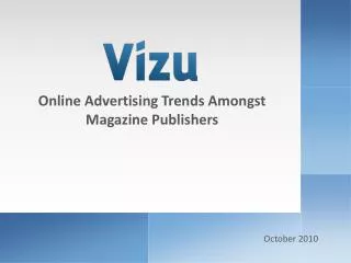 Online Advertising Trends Amongst Magazine Publishers