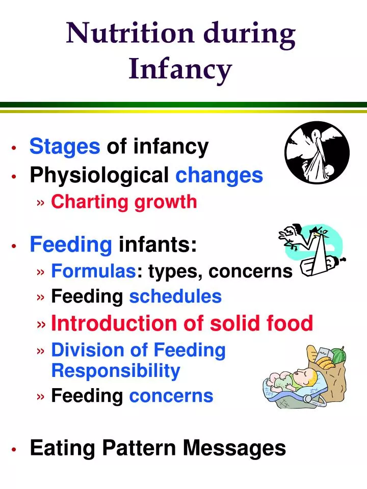 nutrition during infancy