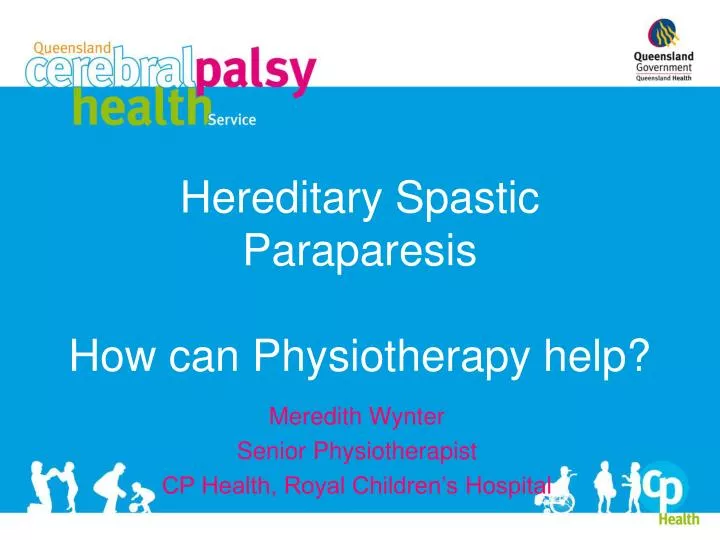 hereditary spastic paraparesis how can physiotherapy help