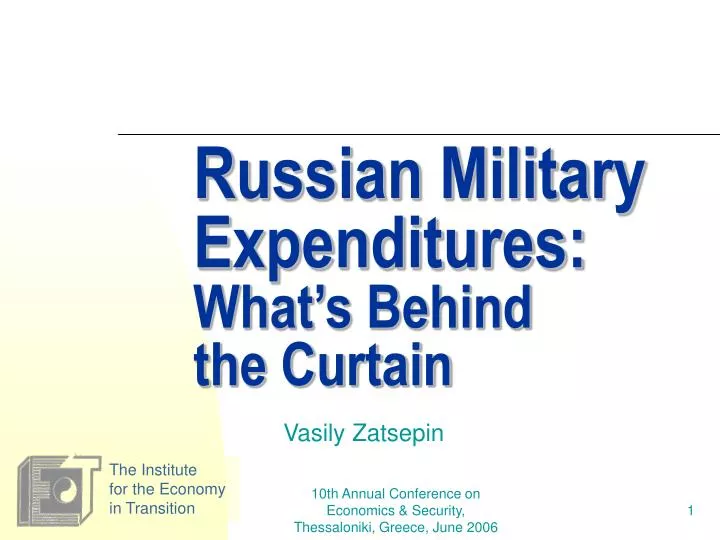 russian military expenditures what s behind the curtain